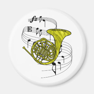 French Horn Magnet