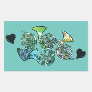 French Horn Marching Band Class Teacher            Sticker