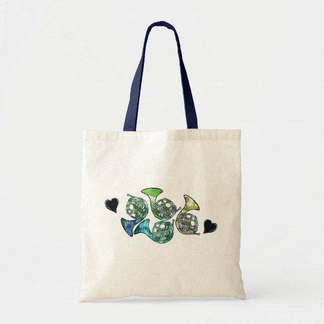 French Horn Marching Band Class Teacher            Tote Bag (Front)