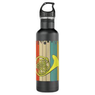 French Horn Music instrument1 710 Ml Water Bottle