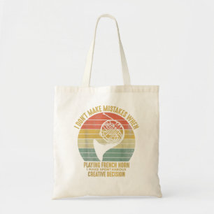 French Horn Player Funny Jazz Music Musician March Tote Bag