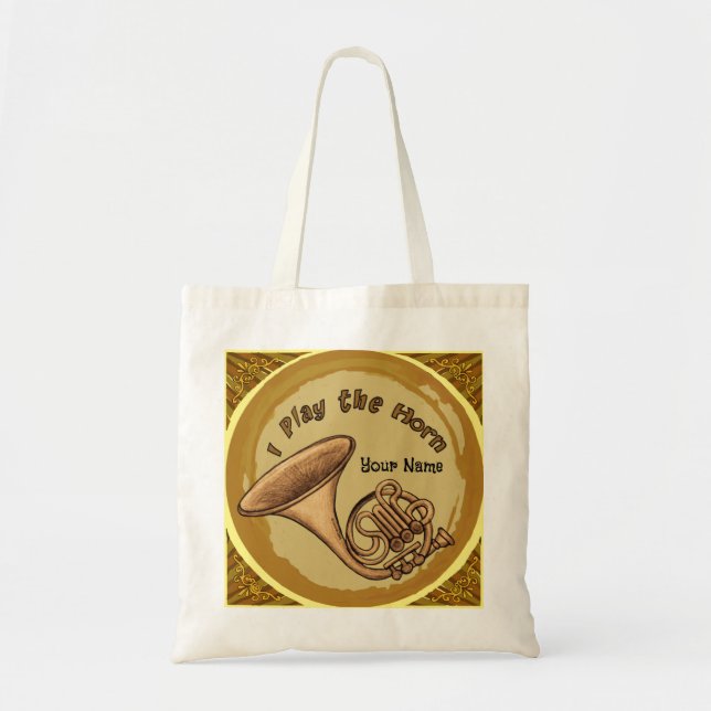 French Horn Player tote bag (Front)