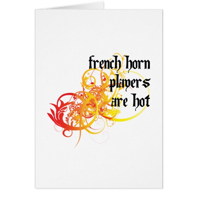 French Horn Players Are Hot (Front)