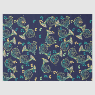 French Horn Tissue Paper