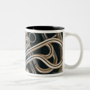 French Horn Two-Tone Coffee Mug