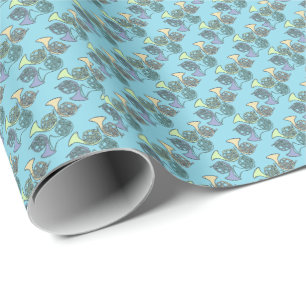 French Horns Band Class French Horn Teacher Wrapping Paper