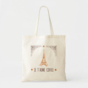 French I Love Coffee Bag
