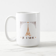 French I Love You Coffee Mug