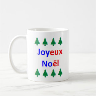 french joyeux noel coffee mug