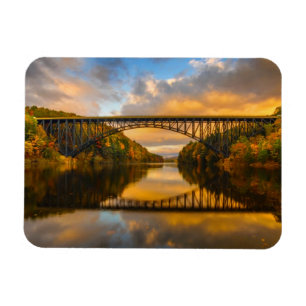 French King Bridge in Fall Magnet
