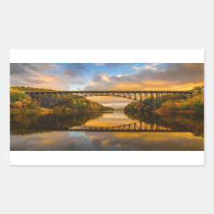 French King Bridge in Fall Sticker