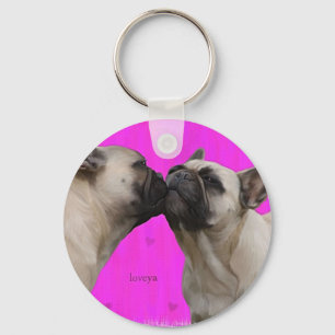 French Kisses Keychain