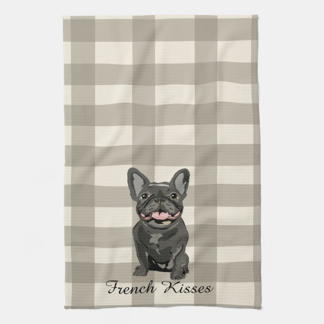 French Kisses Kitchen Towel (Vertical)