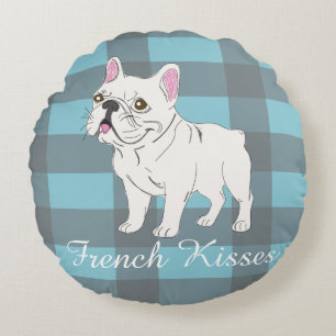 French Kisses Round Pillow