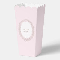 French Laduree Patisserie Boulangerie Pink Popcorn
