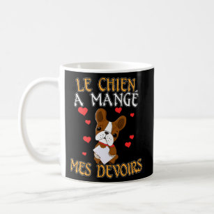 French Language Teacher The Dog Ate My Homework Coffee Mug