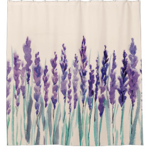 French lavander watercolor