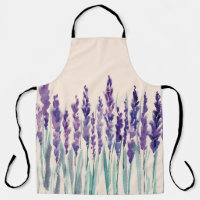 French lavander watercolor