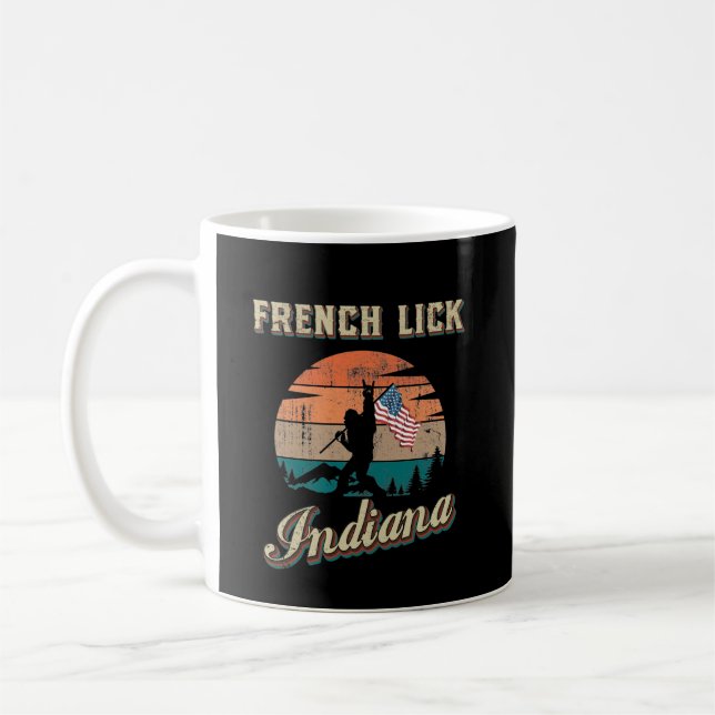French Lick Indiana Coffee Mug (Left)