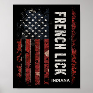 French Lick Indiana Poster