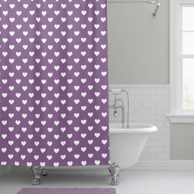 French Lilac Modern Hearts Pattern (Creator Uploaded)