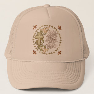 French Lords Prayer Christian Hat