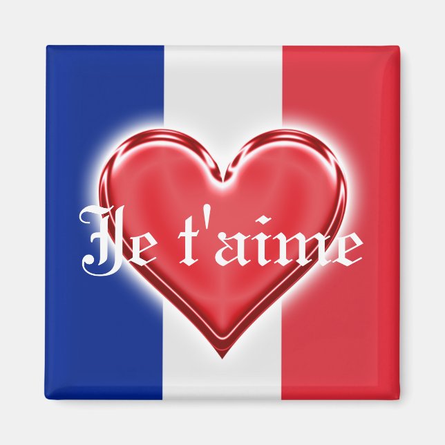 French Love Magnet (Front)