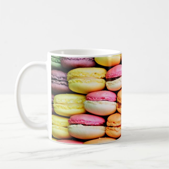 French macaron coffee mug (Left)