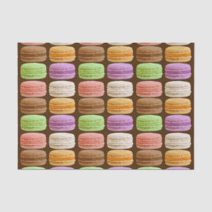 French Macarons, Multi-Coloured Pastels Tissue Paper