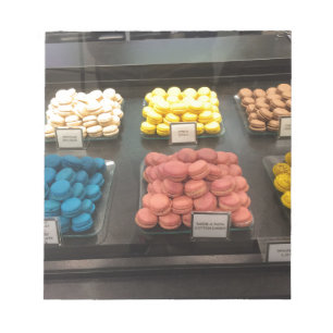 French Macarons Paris, France Notepad
