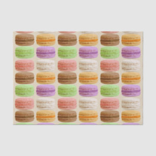French Macarons, Pastel Colours Tissue Paper