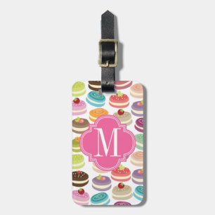 French Macarons Personalized Luggage Tag