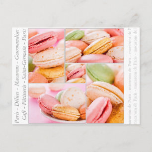 French Macarons Postcard