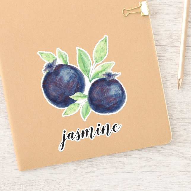 French Macarons Watercolor Hand-painted (Notebook)