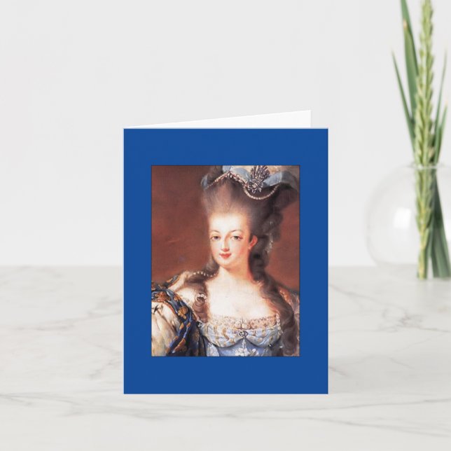 French Marie Antoinette Note Cards (Front)