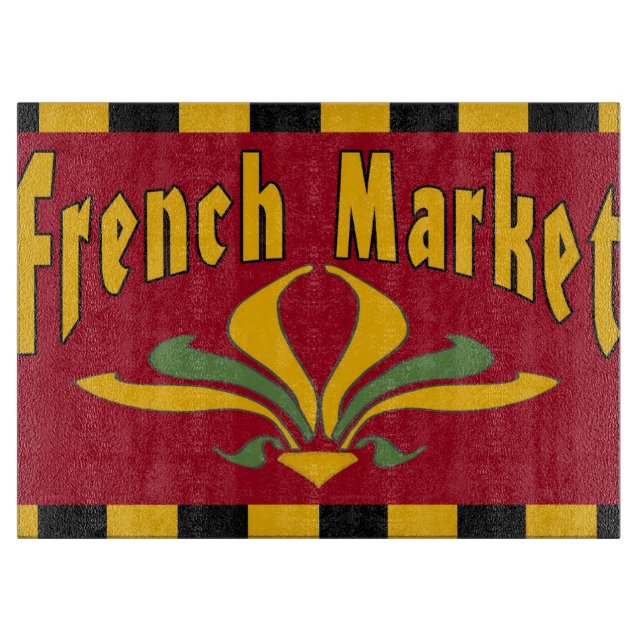 French Market Cutting Board (Front)
