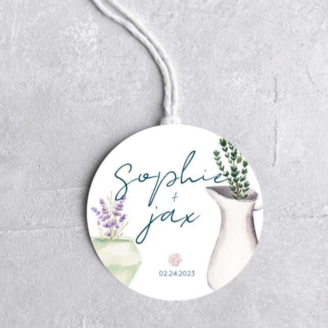 French Market - Flowers - Shower Favour Sticker (Creator Uploaded)