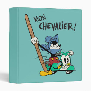 French Mickey Bagette Knight Binder