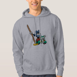 French Mickey   Bagette Knight Hoodie
