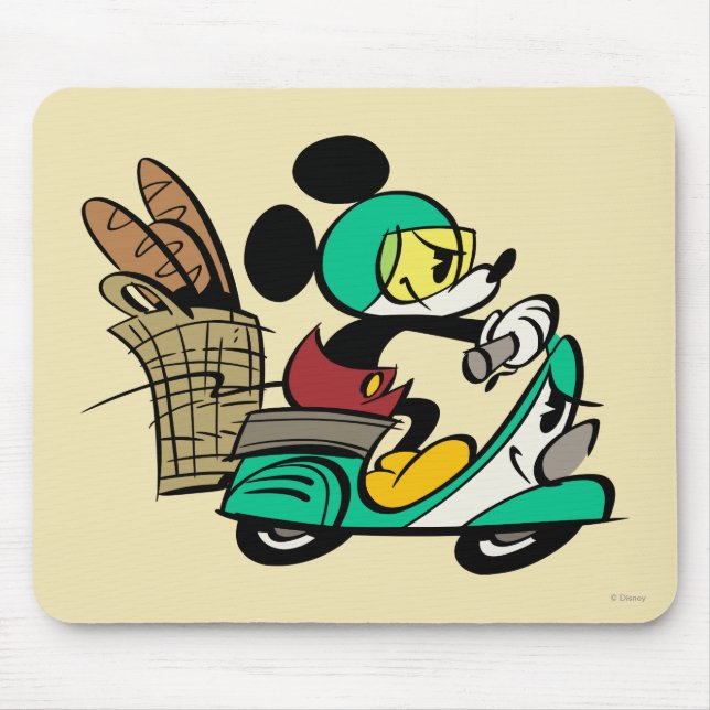French Mickey | Driving Mouse Pad (Front)