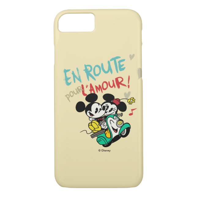 French Mickey | En Route pour L'Amour Case-Mate iPhone Case (Back)