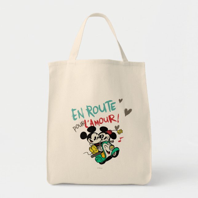 French Mickey | En Route pour L'Amour Tote Bag (Front)