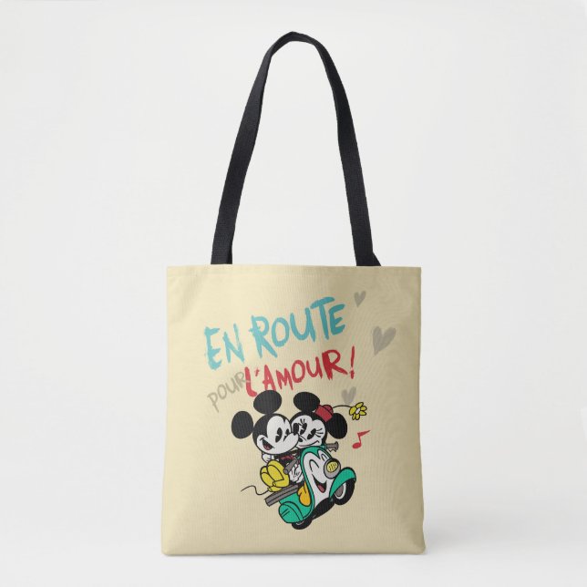 French Mickey | En Route pour L'Amour Tote Bag (Front)