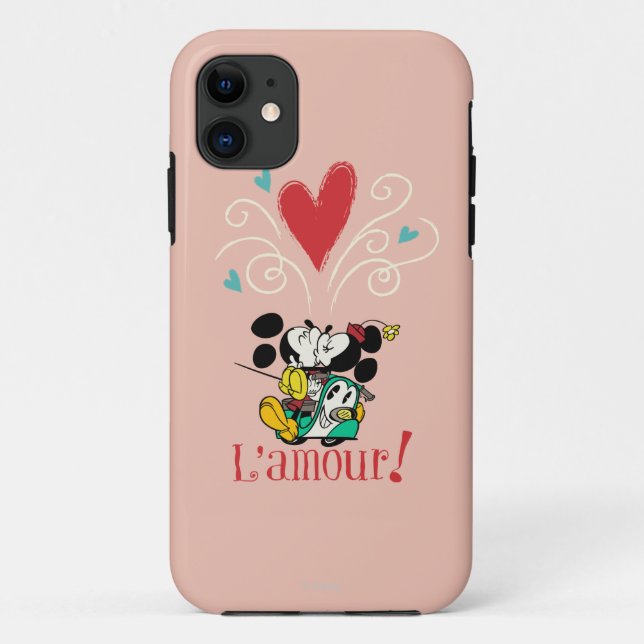 French Mickey | L'amour Case-Mate iPhone Case (Back)