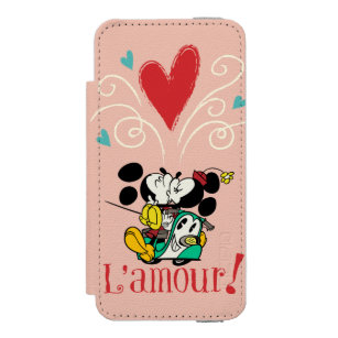 French Mickey   L'amour Incipio Watson™ iPhone 5 Wallet Case
