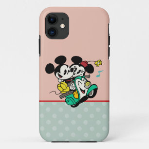 French Mickey Mickey and Minnie on Vespa iPhone 11 Case