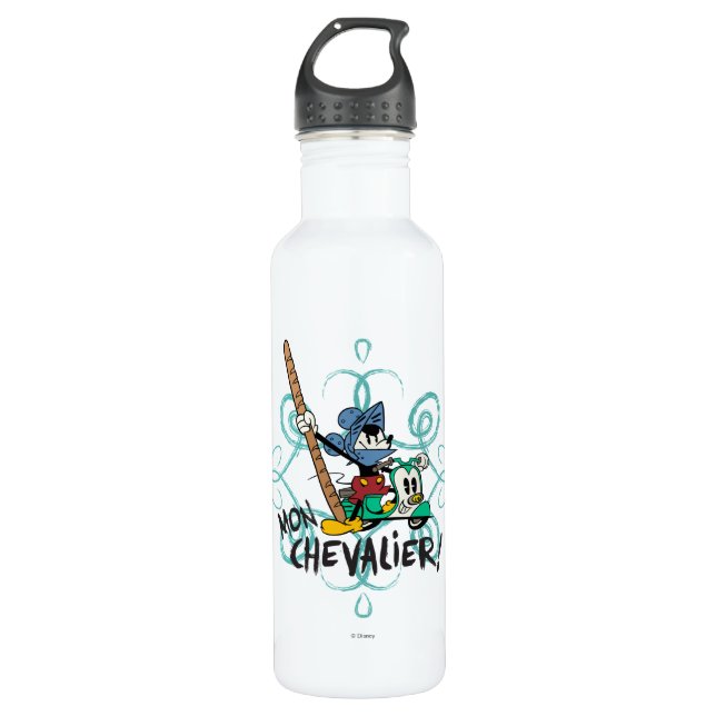 French Mickey | Mon Chevalier! 710 Ml Water Bottle (Front)