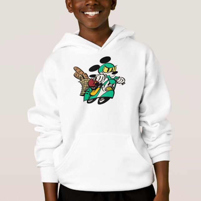 French Mickey | Racing in Vespa (Front)