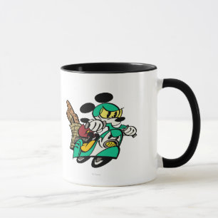 French Mickey Racing in Vespa Mug