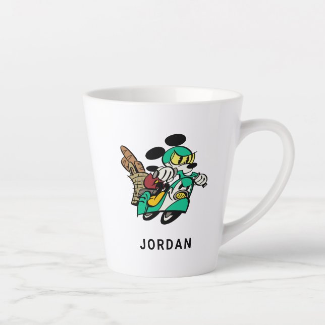 French Mickey | Racing Latte Mug (Right)